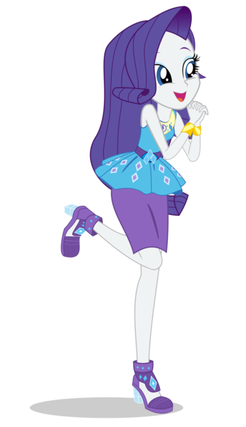 Size: 993x1723 | Tagged: safe, artist:rarespirit611, derpibooru import, rarity, equestria girls, equestria girls series, text support, text support: rarity, bracelet, clothes, cute, female, geode of shielding, hands together, high heels, jewelry, legs, magical geodes, open mouth, pencil skirt, raised leg, raribetes, shoes, simple background, skirt, solo, standing, standing on one leg, transparent background