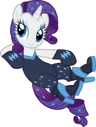 Size: 6168x8155 | Tagged: safe, artist:digimonlover101, derpibooru import, rarity, ponified, pony, unicorn, equestria girls, equestria girls series, the other side, absurd resolution, bodysuit, boots, clothes, equestria girls outfit, equestria girls ponified, female, high heel boots, mare, shoes, simple background, smiling, solo, transparent background, unitard