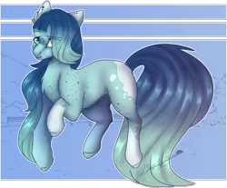 Size: 2063x1706 | Tagged: safe, artist:sora-choi, derpibooru import, oc, oc:turquoise, earth pony, pony, female, mare, solo