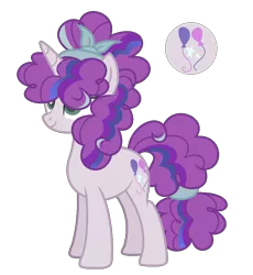 Size: 992x1076 | Tagged: safe, artist:shining-omega, derpibooru import, oc, oc:star balloon, pony, unicorn, female, magical lesbian spawn, mare, offspring, parent:pinkie pie, parent:starlight glimmer, parents:glimmerpie, simple background, solo, transparent background