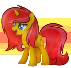 Size: 1820x1736 | Tagged: safe, artist:shining-omega, derpibooru import, oc, oc:flaming flare, pony, unicorn, female, mare, solo