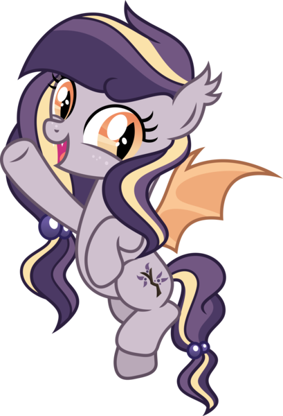 Size: 7792x11441 | Tagged: safe, artist:suramii, derpibooru import, oc, oc:adara elderberry, bat pony, pony, absurd resolution, bat pony oc, bat wings, female, filly, simple background, smiling, solo, transparent background, wings, younger