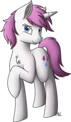 Size: 3000x5103 | Tagged: safe, artist:starlessnight22, derpibooru import, oc, oc:glimmerlight, pony, unicorn, fallout equestria, fallout equestria: murky number seven, bedroom eyes, chest fluff, ear fluff, fanfic art, female, looking at you, mare, raised hoof, simple background, solo, transparent background, vector