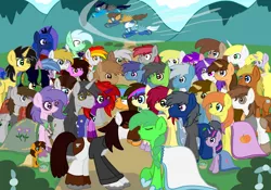 Size: 5000x3500 | Tagged: safe, artist:bigmackintosh, derpibooru import, amethyst star, derpy hooves, dinky hooves, pipsqueak, princess luna, twilight sparkle, oc, oc:aíne, oc:beizer curve, oc:bronyami, oc:cheesey burger, oc:chic pea, oc:din kaiser, oc:djose, oc:firenze, oc:firenze mod, oc:fluxkat, oc:fuselight, oc:gadget steelmare, oc:hardy mackintosh, oc:ironside, oc:jet, oc:kappa the kirin, oc:lavender, oc:little emerald, oc:lovely mod, oc:lovely pages, oc:music trance, oc:nodthenarcoleptic, oc:petunia, oc:rainboom, oc:rogue, oc:russel sprout, oc:seapony lyra, oc:silver blaze, oc:skurge, oc:stormshock, oc:swahili, oc:sweet peach, oc:tomas, earth pony, pegasus, pony, unicorn, hardpea, marriage, wedding