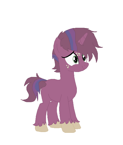 Size: 474x558 | Tagged: safe, artist:xxwerecatdipperxx, derpibooru import, oc, oc:galaxy apple, pony, unicorn, base used, blank flank, freckles, offspring, parent:big macintosh, parent:twilight sparkle, parents:twimac, simple background, solo, transparent background, unshorn fetlocks