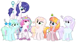 Size: 1024x571 | Tagged: safe, artist:xylenneisnotamazing, derpibooru import, oc, unofficial characters only, alicorn, earth pony, pegasus, pony, unicorn, female, mare, simple background, transparent background