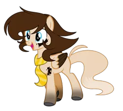 Size: 1968x1768 | Tagged: safe, artist:thesmall-artist, derpibooru import, oc, oc:choco fox, pegasus, pony, clothes, female, mare, scarf, simple background, solo, transparent background, two toned wings, wings