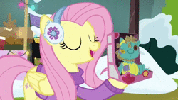 Size: 1280x720 | Tagged: safe, derpibooru import, edit, edited screencap, screencap, sound edit, applejack, fluttershy, holly the hearths warmer doll, pony, best gift ever, animated, based and redpilled, controversial, dank memes, don't believe her lies, i love being an expensive toy, israel, meme, oh no she didn't, politically incorrect, politics, shitposting, sound, video, we are going to hell, webm, what the hay?, what? what the fuck?