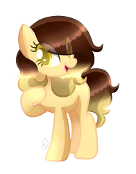 Size: 1497x1905 | Tagged: safe, artist:sugaryicecreammlp, derpibooru import, oc, oc:hanna belle, unofficial characters only, earth pony, pony, female, mare, simple background, solo, transparent background