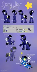 Size: 1800x3500 | Tagged: safe, artist:vampteen83, derpibooru import, oc, oc:starry night, unofficial characters only, crystal pony, pegasus, pony, baby, baby pony, colt, crystallized, male, power ponies oc, reference sheet, solo, stallion