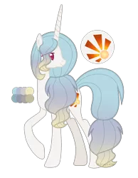 Size: 1600x2064 | Tagged: safe, artist:shining-omega, derpibooru import, oc, oc:sundance, pony, unicorn, female, mare, offspring, parent:princess celestia, simple background, solo, transparent background