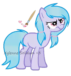 Size: 428x460 | Tagged: safe, artist:xylenneisnotamazing, derpibooru import, oc, oc:color pastel, earth pony, pony, female, mare, simple background, solo, transparent background