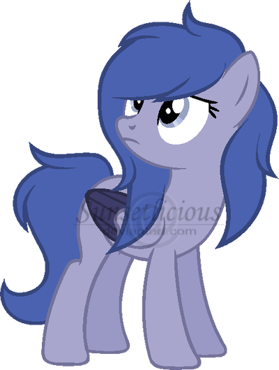 Size: 400x530 | Tagged: safe, artist:sunsetlicious, derpibooru import, oc, oc:shadow night, pegasus, pony, female, mare, obtrusive watermark, simple background, solo, transparent background, two toned wings, watermark, wings