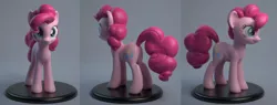 Size: 2196x834 | Tagged: safe, artist:hashbro, derpibooru import, pinkie pie, pony, 3d, prototype, render, solo