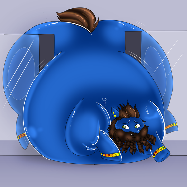 Size: 2200x2200 | Tagged: questionable, artist:chinscruff, derpibooru import, oc, unofficial characters only, earth pony, pony, against glass, beard, belly, belly bed, bhm, big belly, bingo wings, butt, facial hair, fat, glass, huge belly, huge butt, immobile, impossibly large belly, large butt, male, morbidly obese, obese, plot, solo, stuck