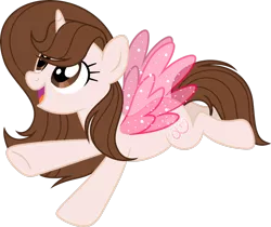 Size: 2673x2244 | Tagged: safe, artist:funwithlynnie, derpibooru import, oc, oc:lynnie notes, alicorn, pony, artificial wings, augmented, female, magic, magic wings, mare, simple background, solo, transparent background, wings