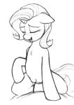 Size: 751x1066 | Tagged: explicit, artist:anearbyanimal, derpibooru import, starlight glimmer, pony, unicorn, blushing, chest fluff, cowgirl position, crotchboobs, drool, eyes closed, female, floppy ears, male, male pov, mare, monochrome, nipples, nudity, offscreen character, open mouth, penetration, penis, pov, sex, sketch, stallion, straight, vaginal, vulva