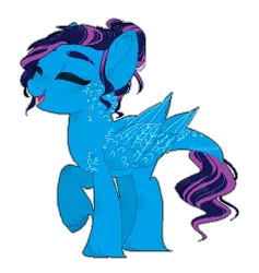 Size: 370x390 | Tagged: safe, artist:m-00nlight, derpibooru import, oc, oc:ice wing, pegasus, pony, female, mare, simple background, solo, transparent background