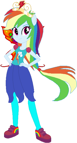 Size: 322x591 | Tagged: safe, artist:selenaede, artist:user15432, derpibooru import, rainbow dash, fairy, human, equestria girls, base used, clothes, colored wings, crown, element of loyalty, fairy princess, fairy princess outfit, fairy wings, fairyized, hasbro, hasbro studios, humanized, jewelry, leggings, multicolored wings, ponied up, pony ears, princess rainbow dash, rainbow wings, regalia, shoes, sneakers, winged humanization, wings