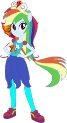 Size: 322x591 | Tagged: safe, artist:selenaede, artist:user15432, derpibooru import, rainbow dash, fairy, human, equestria girls, base used, clothes, colored wings, crown, element of loyalty, fairy princess, fairy princess outfit, fairy wings, fairyized, hasbro, hasbro studios, humanized, jewelry, leggings, multicolored wings, ponied up, pony ears, princess rainbow dash, rainbow wings, regalia, shoes, sneakers, winged humanization, wings