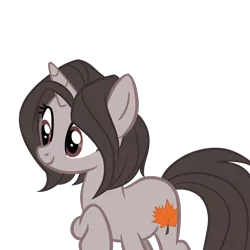 Size: 1000x1000 | Tagged: safe, artist:herfaithfulstudent, derpibooru import, ponified, pony, unicorn, clara oswin oswald, doctor who, solo, vector