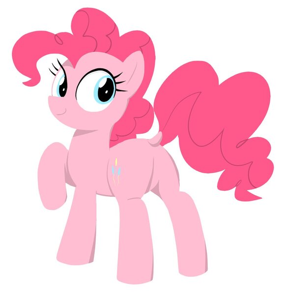 Size: 1028x1063 | Tagged: safe, artist:lemonspark, derpibooru import, pinkie pie, earth pony, pony, female, mare, solo