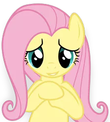 Size: 3000x3328 | Tagged: safe, artist:sollace, derpibooru import, fluttershy, pony, the last roundup, .svg available, cute, looking at you, on back, shyabetes, simple background, smiling, solo, transparent background, vector