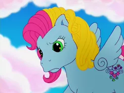 Size: 720x540 | Tagged: safe, derpibooru import, screencap, thistle whistle, pegasus, pony, friends are never far away, cute, disappointed, g3, g3betes, solo