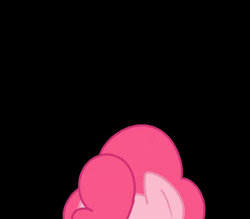 Size: 600x526 | Tagged: safe, artist:andromedasparkz, derpibooru import, pinkie pie, pony, animated, caption, female, frame by frame, gif, gif with captions, mare, solo