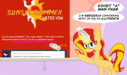 Size: 800x472 | Tagged: safe, artist:sunsetshimmerreallyhatesyou, derpibooru import, sunset shimmer, pony, tumblr