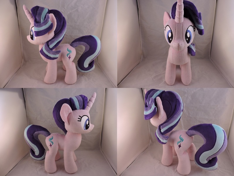 Size: 1597x1199 | Tagged: safe, artist:little-broy-peep, derpibooru import, starlight glimmer, pony, irl, photo, plushie, solo