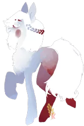 Size: 600x900 | Tagged: safe, artist:redkoyotek, derpibooru import, oc, oc:moskau, unofficial characters only, pony, simple background, solo, transparent background