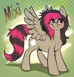 Size: 1048x1079 | Tagged: safe, artist:starloo, derpibooru import, oc, oc:mixi, pegasus, pony