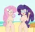 Size: 1105x1024 | Tagged: safe, artist:fishsandwich, edit, fluttershy, rarity, human, equestria girls, abs, accessories, best friends, blushing, bracelet, breasts, busty fluttershy, busty rarity, carpet matches the drapes, complete nudity, embarrassed, embarrassed nude exposure, erect nipples, female, females only, image, jewelry, jewelry only, nipples, nude beach, nude edit, nudist beach, nudity, png, practitioner of naturism, pubic hair, soft color, stupid sexy fluttershy, stupid sexy rarity, sweat, sweatdrop, vulva, wide hips