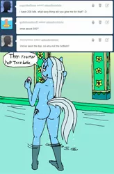 Size: 1263x1920 | Tagged: anthro, anthroquestria, artist:americananomaly, ass, butt, derpibooru import, female, nudity, solo, solo female, suggestive, trixie, tumblr