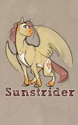 Size: 1200x1920 | Tagged: safe, artist:casynuf, derpibooru import, oc, oc:sunstrider, pegasus, pony, male, solo, stallion