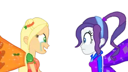 Size: 1280x720 | Tagged: safe, artist:gouhlsrule, artist:nackliza, artist:user15432, derpibooru import, applejack, rarity, fairy, human, equestria girls, alternate hairstyle, believix, clothes, crossover, element of generosity, element of honesty, fairies, fairies are magic, fairy wings, hairstyle, hasbro, hasbro studios, headband, humanized, orange wings, ponytail, purple wings, rainbow s.r.l, winged humanization, wings, winx club