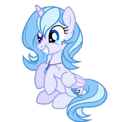 Size: 650x650 | Tagged: safe, artist:rikadiane, derpibooru import, oc, oc:rika diane, alicorn, pony, 2019 community collab, derpibooru community collaboration, alicorn oc, horn, simple background, solo, transparent background, wings