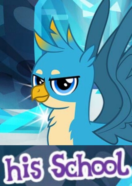 Size: 1080x1521 | Tagged: safe, derpibooru import, editor:apex soundwave, gallus, gryphon, caption, expand dong, exploitable meme, gameloft, good end, image macro, king gallus, male, meme, solo, text, this will end well, wow! glimmer