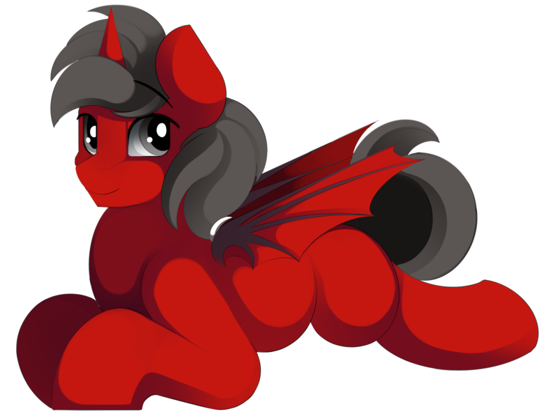 Size: 3888x2981 | Tagged: safe, artist:conrie, derpibooru import, edit, oc, oc:queen phillip, unofficial characters only, alicorn, bat pony, bat pony alicorn, changeling, pony, 2019 community collab, derpibooru community collaboration, alicorn oc, bat pony oc, bat wings, changeling oc, commission, cute, female, horn, indecisive changeling identification, male, mare, red and black oc, simple background, solo, stallion, transparent background, wings