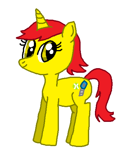 Size: 403x518 | Tagged: safe, artist:nightshadowmlp, derpibooru import, oc, oc:game point, unofficial characters only, pony, unicorn, ms paint, simple background, smiling, solo, white background