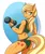 Size: 3300x3900 | Tagged: suggestive, artist:ambris, derpibooru import, applejack, anthro, art pack:horsepower gym, applebucking thighs, applebutt, applejacked, big breasts, breasts, busty applejack, butt, clothes, female, image, implied tail hole, looking at you, muscles, muscular female, png, solo, solo female, sports bra, sports panties, sweat, tail, weights, workout