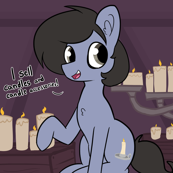 Size: 1280x1280 | Tagged: safe, artist:tjpones, derpibooru import, oc, unofficial characters only, earth pony, pony, candle, commission, hank hill, king of the hill, male, smiling, solo, stallion