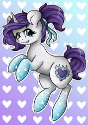 Size: 1024x1444 | Tagged: safe, artist:sk-ree, derpibooru import, oc, oc:indigo wire, pony, unicorn, deviantart watermark, female, mare, obtrusive watermark, solo, watermark