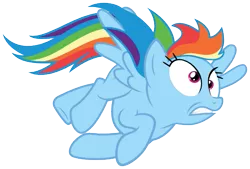 Size: 511x345 | Tagged: safe, artist:myrami, derpibooru import, rainbow dash, pony, sleepless in ponyville, .svg available, simple background, solo, transparent background, vector