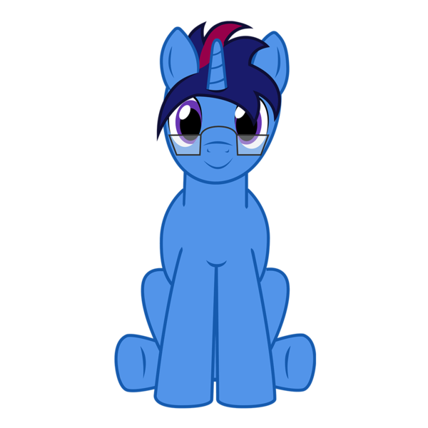 Size: 1200x1200 | Tagged: safe, artist:thequeen, derpibooru import, oc, oc:marquis majordome, unofficial characters only, pony, unicorn, 2019 community collab, derpibooru community collaboration, glasses, looking at you, simple background, sitting, solo, transparent background