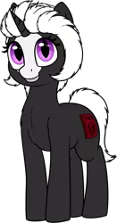 Size: 1896x3626 | Tagged: safe, artist:zippysqrl, derpibooru import, oc, oc:s.leech, unofficial characters only, pony, unicorn, 2019 community collab, derpibooru community collaboration, chest fluff, female, looking at you, mare, simple background, slit eyes, slit pupils, smiling, solo, transparent background