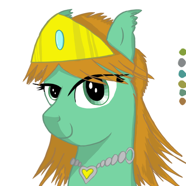 Size: 1000x1000 | Tagged: safe, artist:lunie/elonrie, derpibooru import, oc, unofficial characters only, bat pony, pony, bat ponified, bat pony oc, bat wings, bust, crown, jewelry, portrait, race swap, regalia, simple background, white background, wings