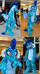 Size: 685x1280 | Tagged: artist:seanc, derpibooru import, dragon, dragon lord ember, dragon suit, dragonsuit, fursuit, galacon, galacon 2018, human, irl, irl human, photo, princess ember, safe