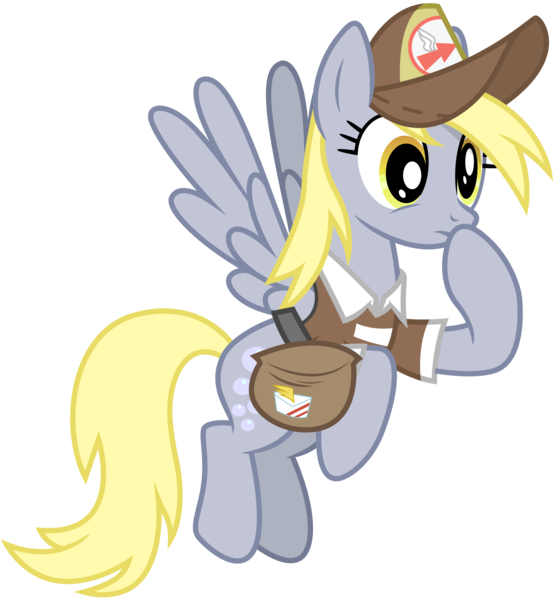 Size: 6000x6500 | Tagged: safe, artist:caliazian, derpibooru import, derpy hooves, pony, .ai available, absurd resolution, boop, clothes, female, hat, mailmare, mare, self-boop, shirt, simple background, solo, transparent background, vector